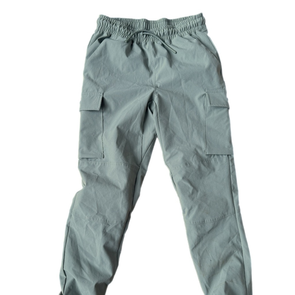Boys joggers in a beautiful matte sage green color